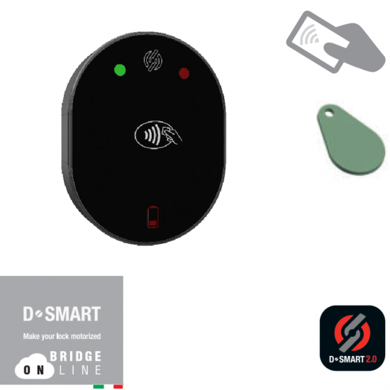 TASTIERA ELETTRONICA WIRELESS TOUCH RETRO ILLUMINATA PER DSMART 2.0