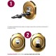 PROTEZIONE CILINDRO BUNKERLOCKS DEFENDER MAGNETICO BKL/M3 CIPIERRE