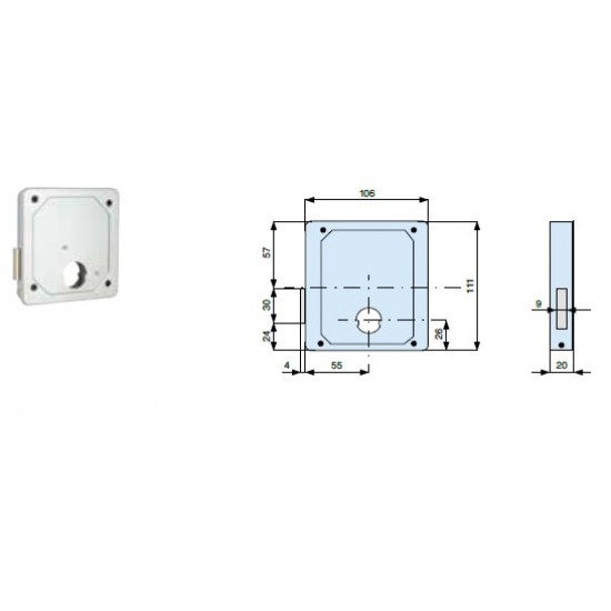 2 MANDATE REVERSIBILE, CATENACCIO IN OTTONE ART. 427550/000