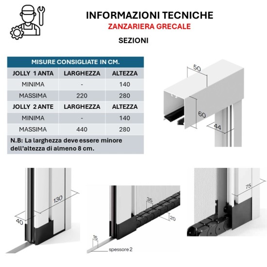 Zanzariera Laterale Grecale Su Misura: Massima Protezione, Minimo Ingombro
