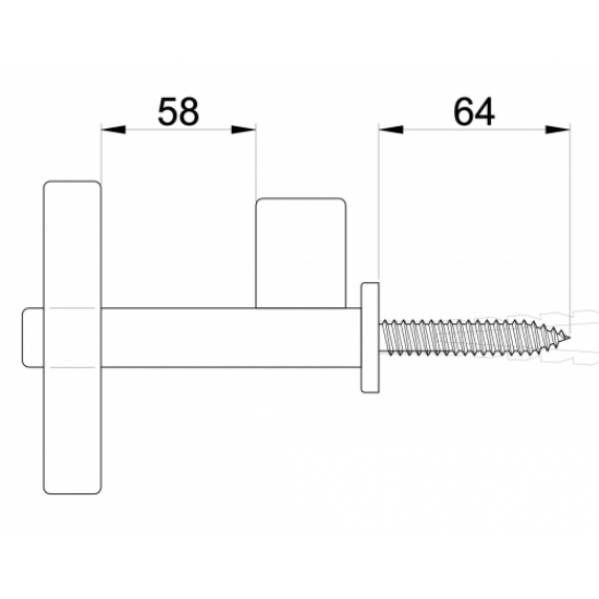 FERMA PERSIANA A FARFALLA 638/LI