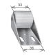 RULLO DI RINVIO SPINGITAPPARELLA REGISTRABILE DA 33 MM.