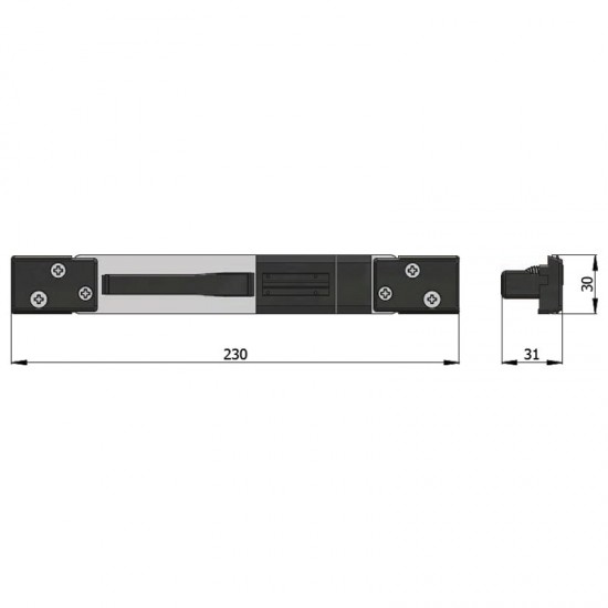 CONTROPIASTRA SERIE R40 - R50 REGOLABILE 02846 X OMEC
