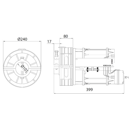 Motore Serranda G8 Twister 600/200 – 170 kg
