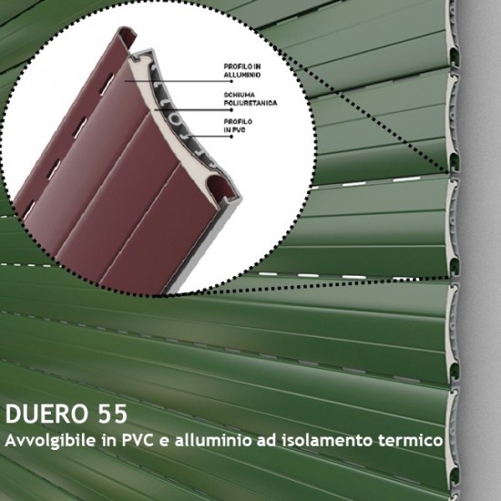 DUERO 55 TAPPARELLA - AVVOLGIBILE A ISOLAMENTO TERMICO