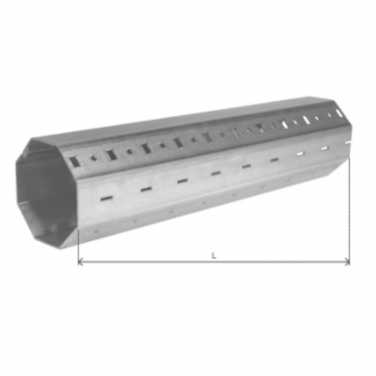 RULLO OTTAGONALE DA 70 MM. LISCIO DA 200 CM.