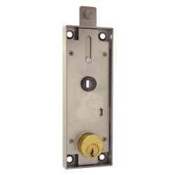 SERRATURA CHIUSURA SUPERIORE CILINDRO TONDO PORTA BASCULANTE F1300100