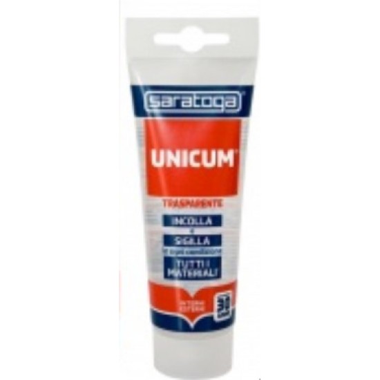 COLLA SIGLLANTE UNICUM TRASPARENTE 130g ART. 8 COLLA SIGLLANTE UNICUM TRASPARENTE 130g ART. 8