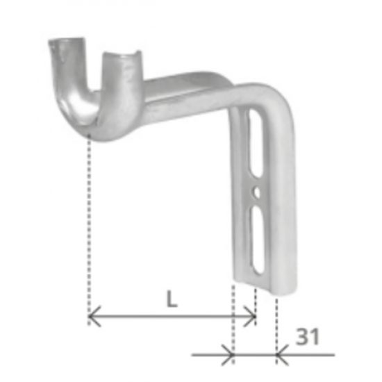 SUPPORTO A CASSONETTO PER CUSCINETTO A SFERA DA 40 MM.