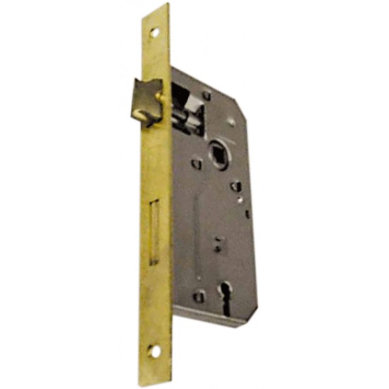 SERRATURA DA INFILARE BORDO QUADRO OTTONATO PATENT