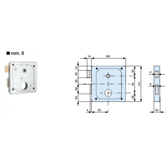 2 MANDATE E SCROCCO REVERSIBILE, CATENACCI IN OTTONE ART. 437550/000 2 MANDATE E SCROCCO REVERSIBILE, CATENACCI IN OTTONE ART. 437550/000