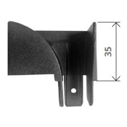 COPPIA DI INVITI PER GUIDA TAPPARELLA IN PVC PER GUIDA 40,5 x 75 COPPIA DI INVITI PER GUIDA TAPPARELLA IN PVC PER GUIDA 40,5 x 75